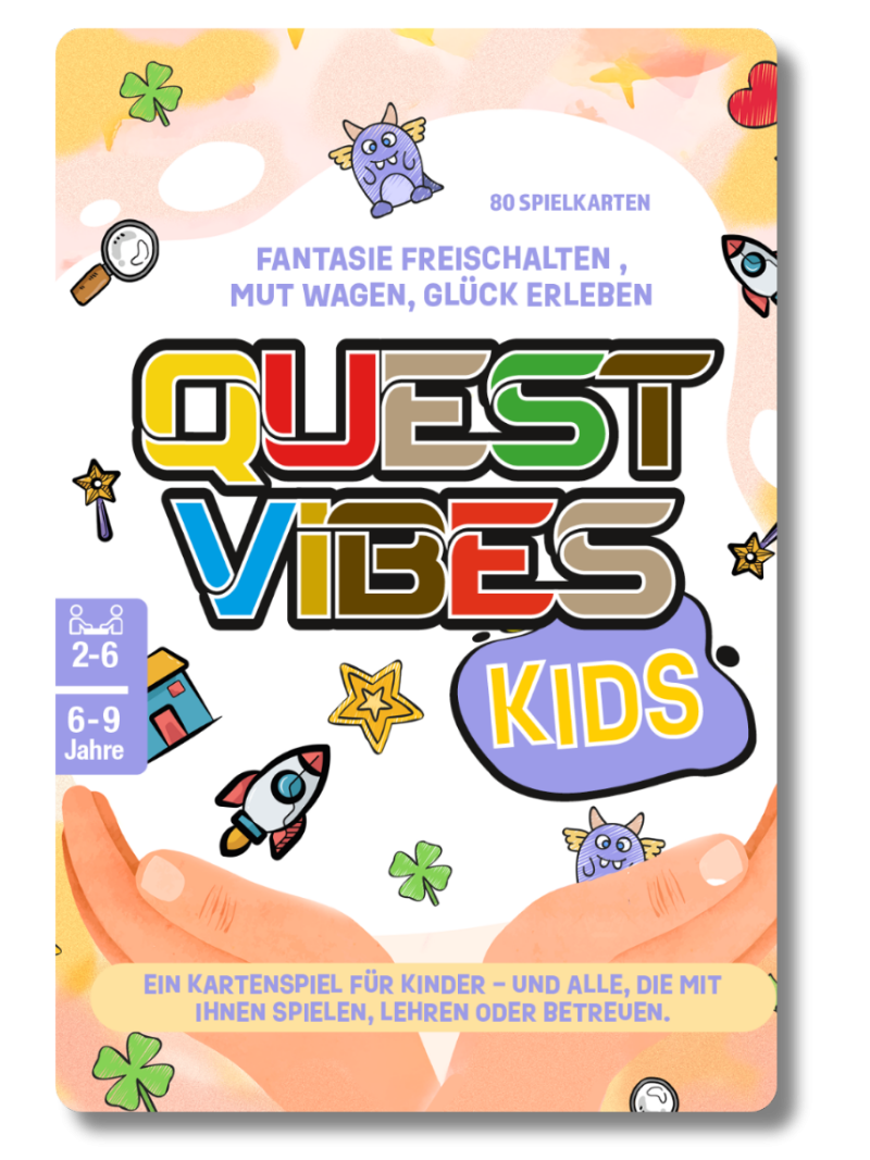 QuestVibes Kids Kartenspiel für Kinder